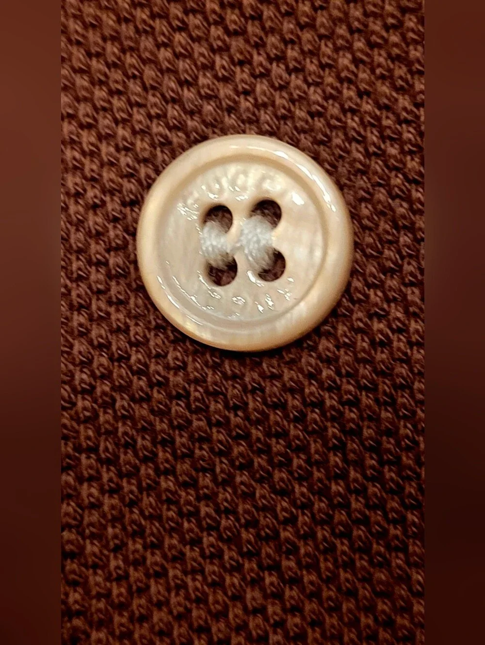 🇮🇹 Gucci Embroidered 👕Brown and Cream GG🇮🇹 Monogram Polo✨️